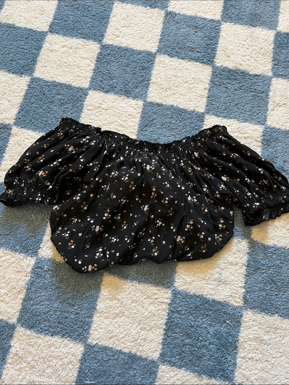 American Eagle Crop Blouse